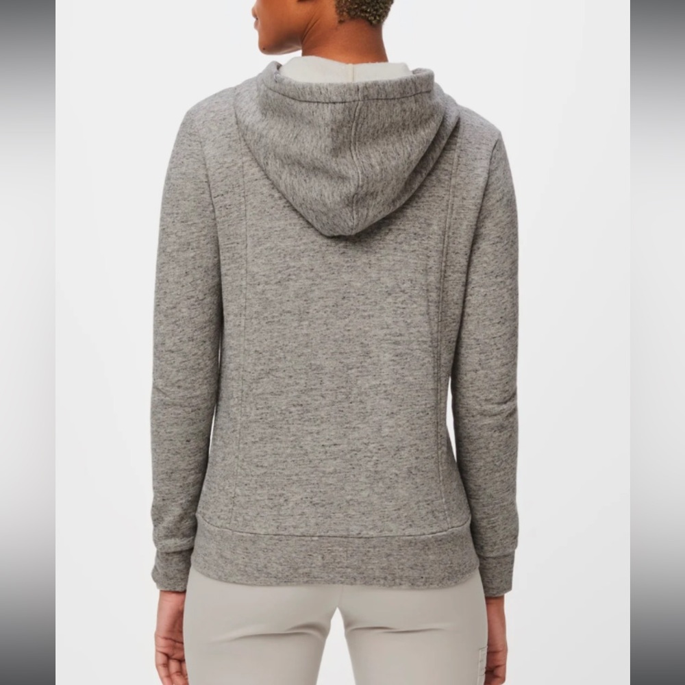 Figs Essential Hoodie Bone Gem